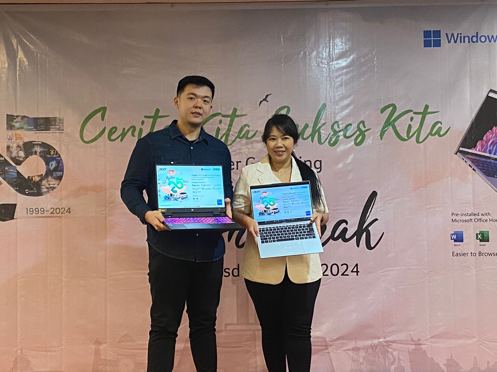 Rayakan 25 Tahun, Acer Hadirkan Kejutan Berhadiah Fantastis untuk Pelanggan di Kalbar