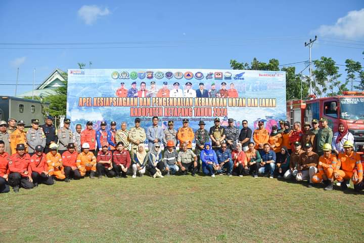 Pemkab Ketapang Gelar Apel Gabungan Kesiapsiagaan dan Penanganan Karhutla