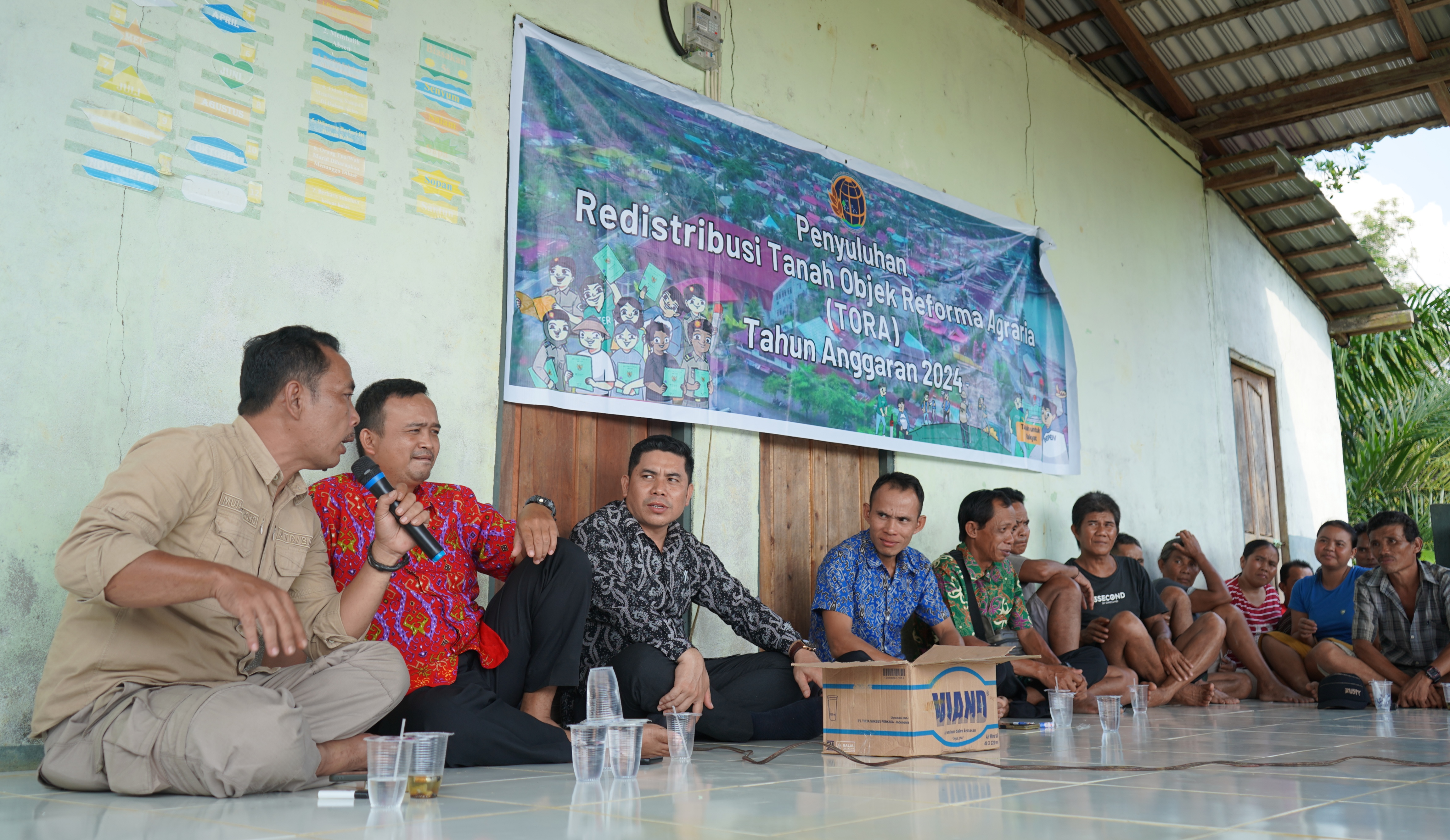 Kantah Mempawah Targetkan 98 Bidang Redistribusi Tanah di Desa Suak Barangan