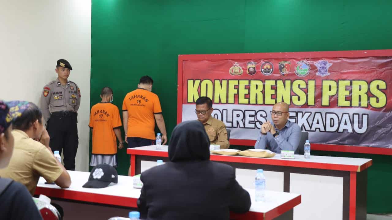 Januari - Juli 2024, Polres Sekadau Ungkap 16 Kasus Narkoba