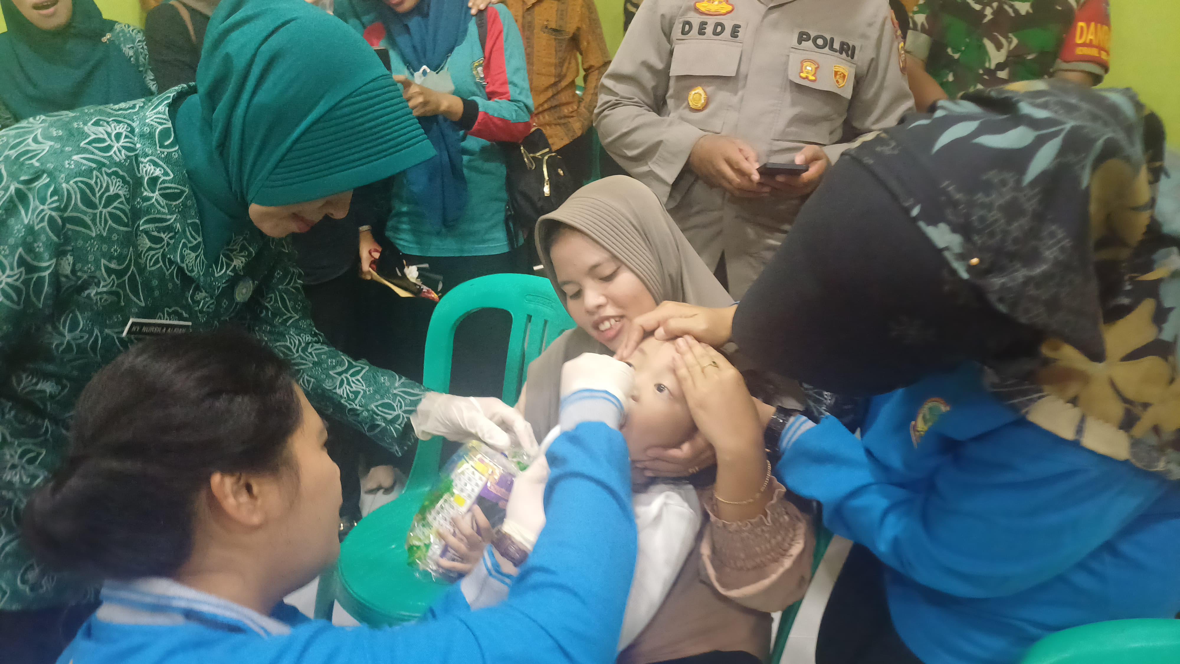 Fransisca Tekankan Sinergi Lintas Sektor Dukung Pekan Imunisasi Polio di Desa Medan Jaya