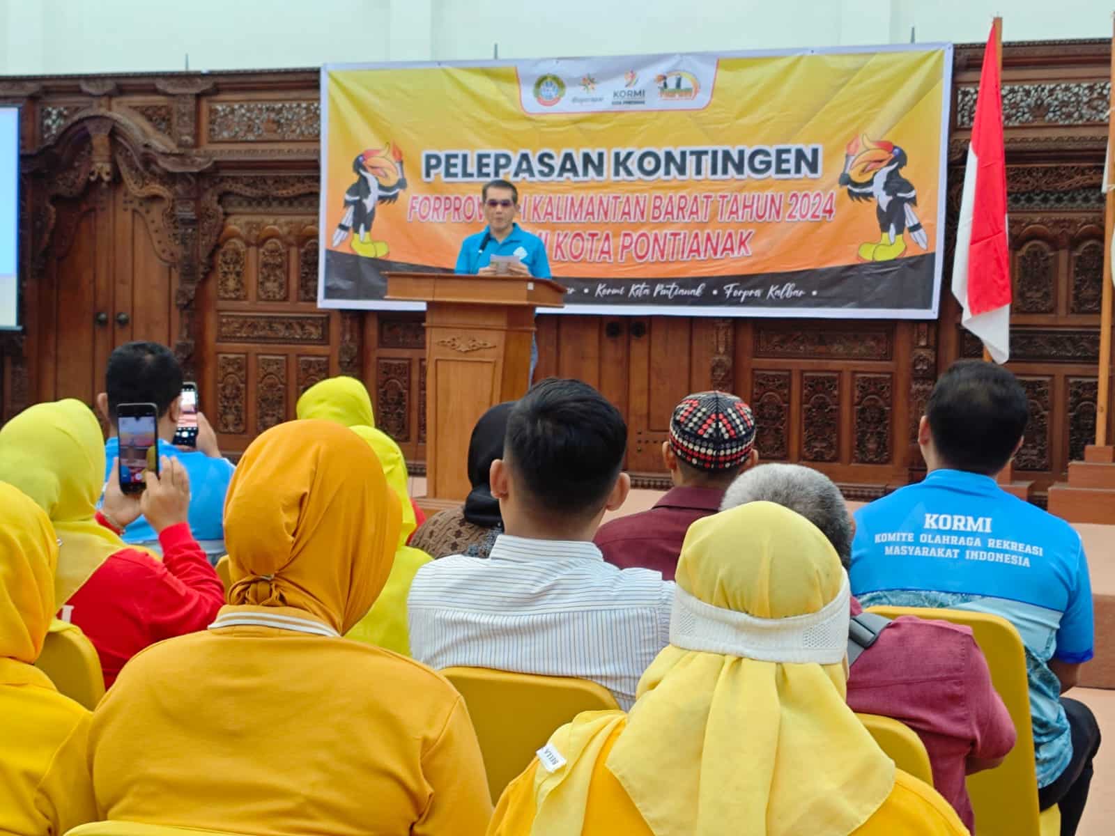 Kontingen Pontianak Diminta Tetap Junjung Tinggi Sportivitas di Forprop Kalbar