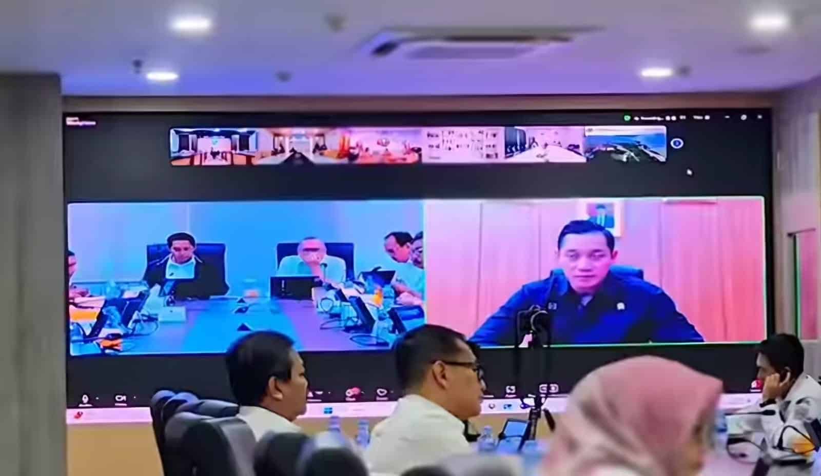 Pimpin Rapim di Sela Kunker ke Kota Bekasi, Menteri AHY Pastikan Seluruh Jajaran Tuntaskan Target-target Program