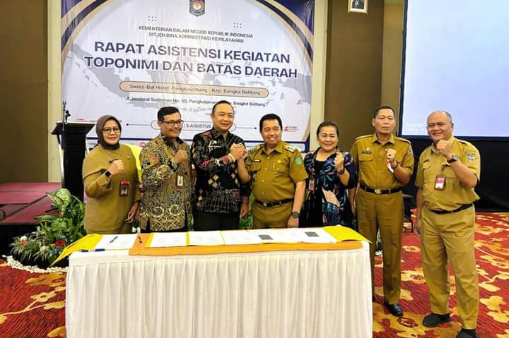 Teken Kesepakatan Batas Wilayah Ketapang-Sukamara, Sekda: Saya Bangga Jadi Bagian dari Sejarah