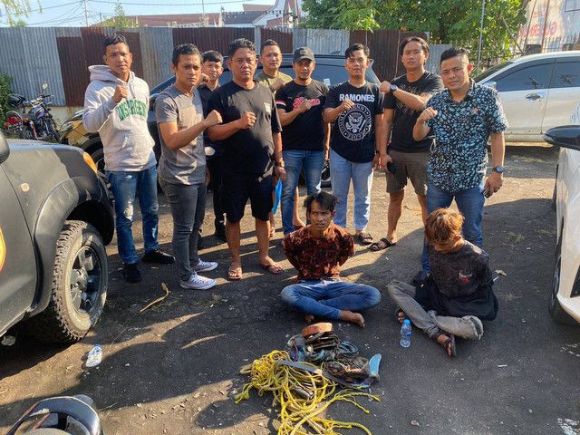 Polisi Amankan 2 Pelaku Pencurian Kabel Listrik PLN di Pontianak, Satu Pelaku Masih Buron