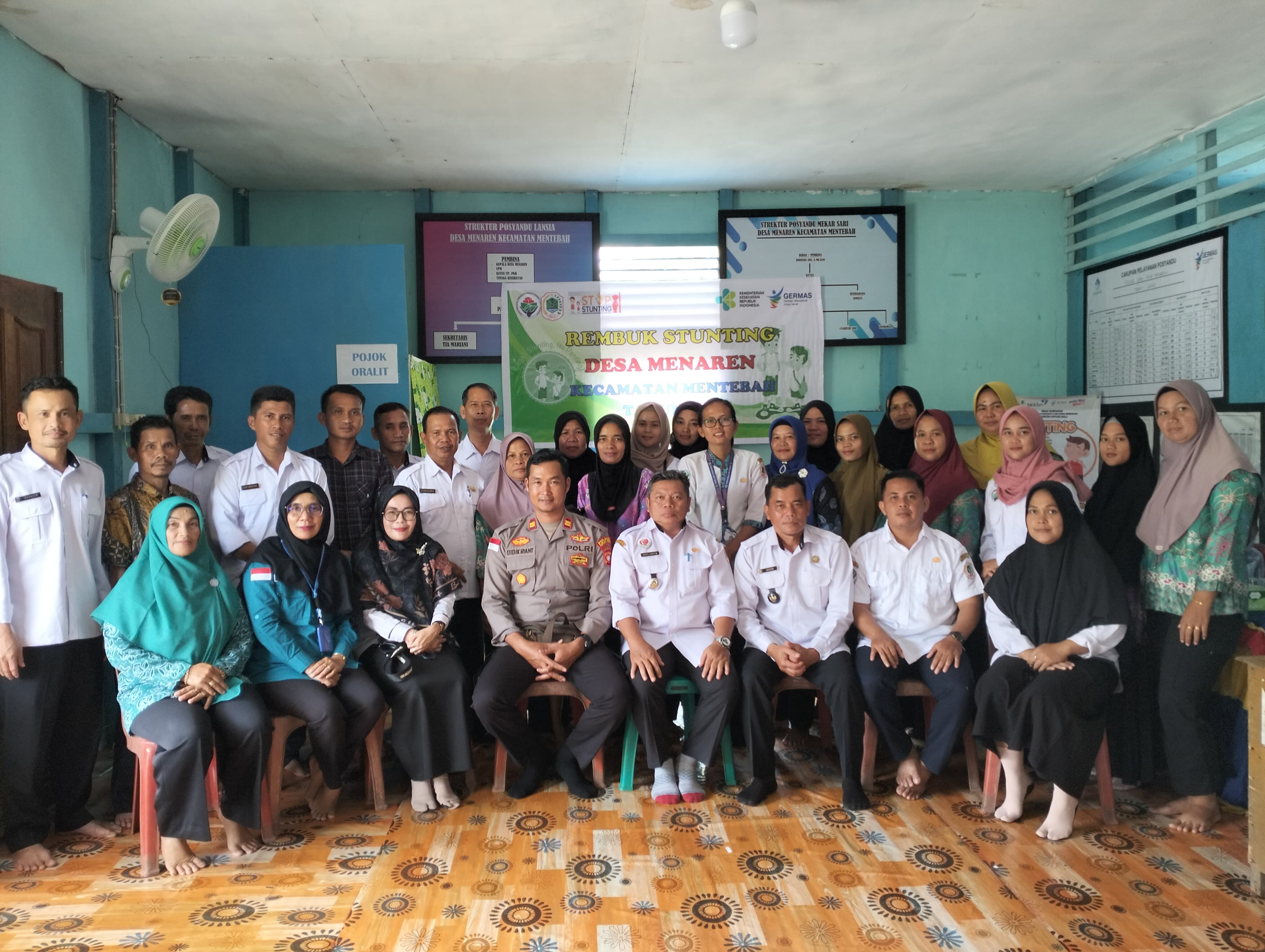 Mentebah Adakan Rembuk Stunting Tingkat Desa di Menaren