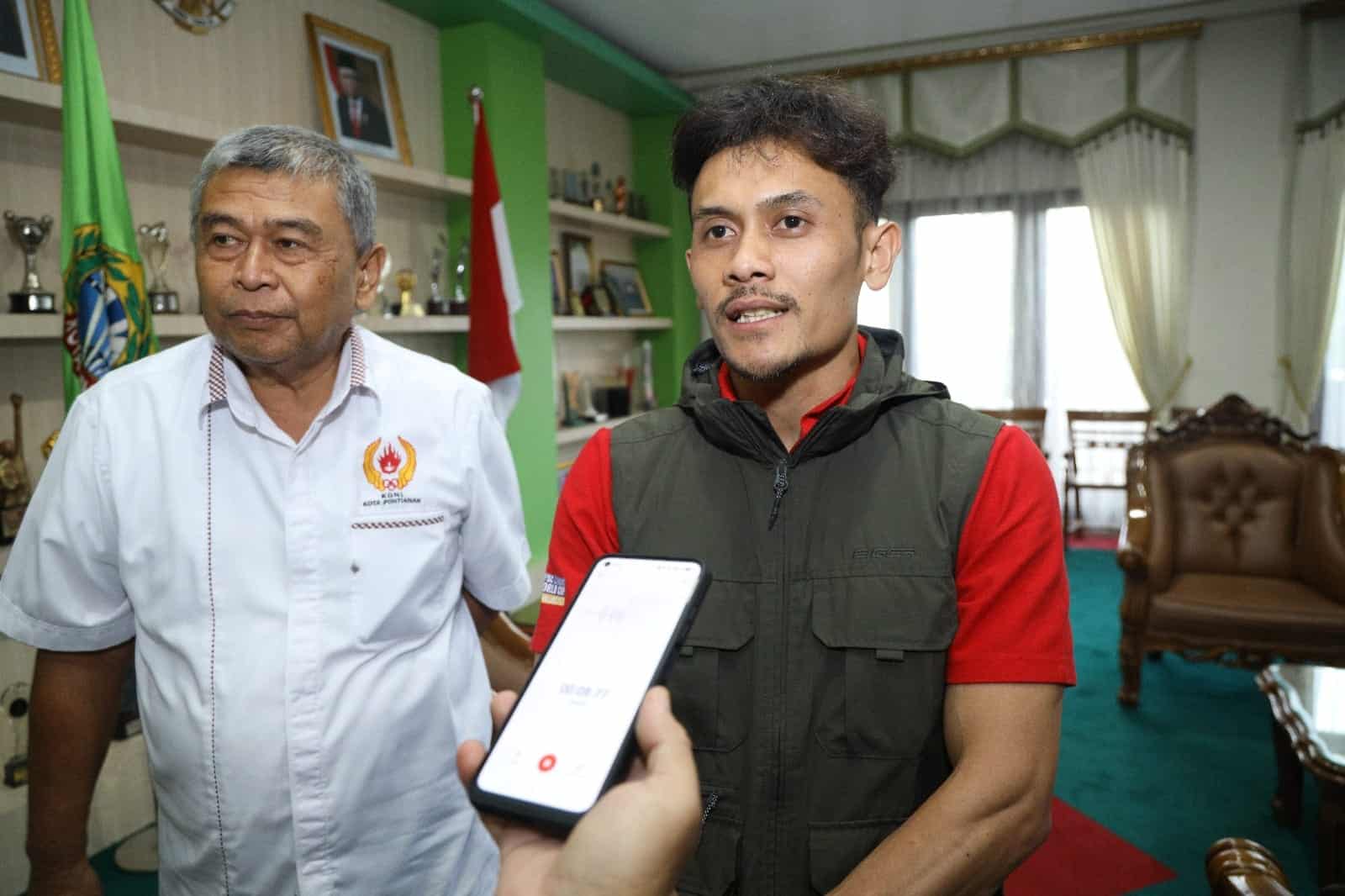 Raih Emas Pertama di Olimpiade Paris 2024, Pj Wako: Veddriq Leonardo Harumkan Nama Bangsa dan Kota Pontianak