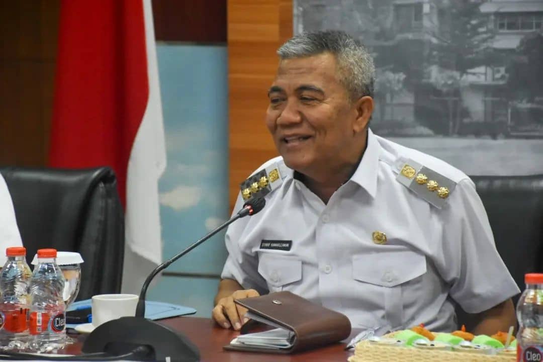 Perkuat Koordinasi, Pj Bupati Kamaruzaman Coffee Morning bersama Kepala OPD