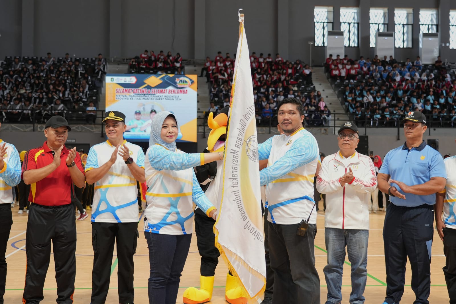 Ribuan Peserta Meriahkan Pembukaan Forprov I Kalbar 2024