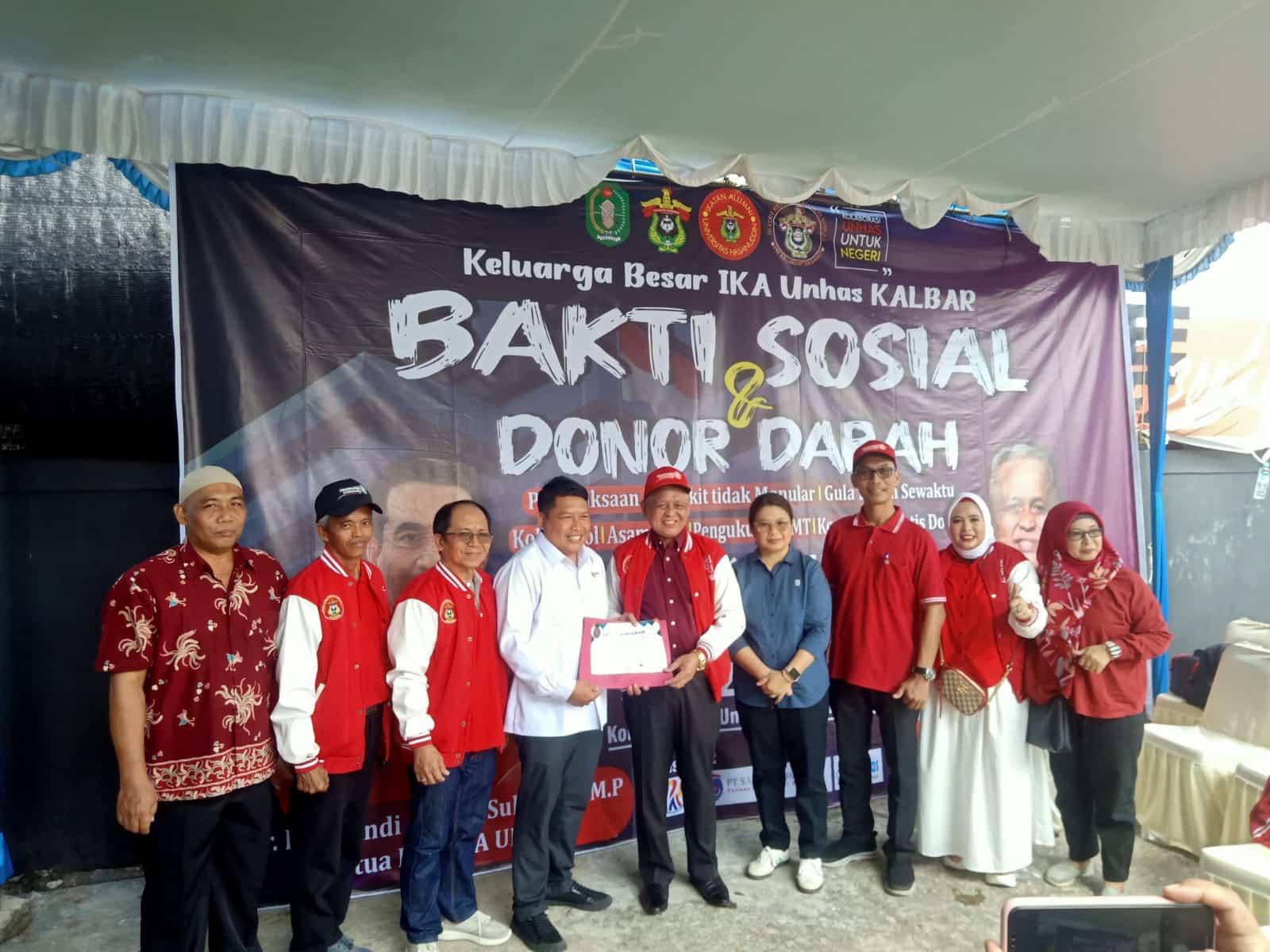 IKA Unhas Kalbar Persembahkan 79 Kantong Darah Untuk Hari Kemerdekaan RI
