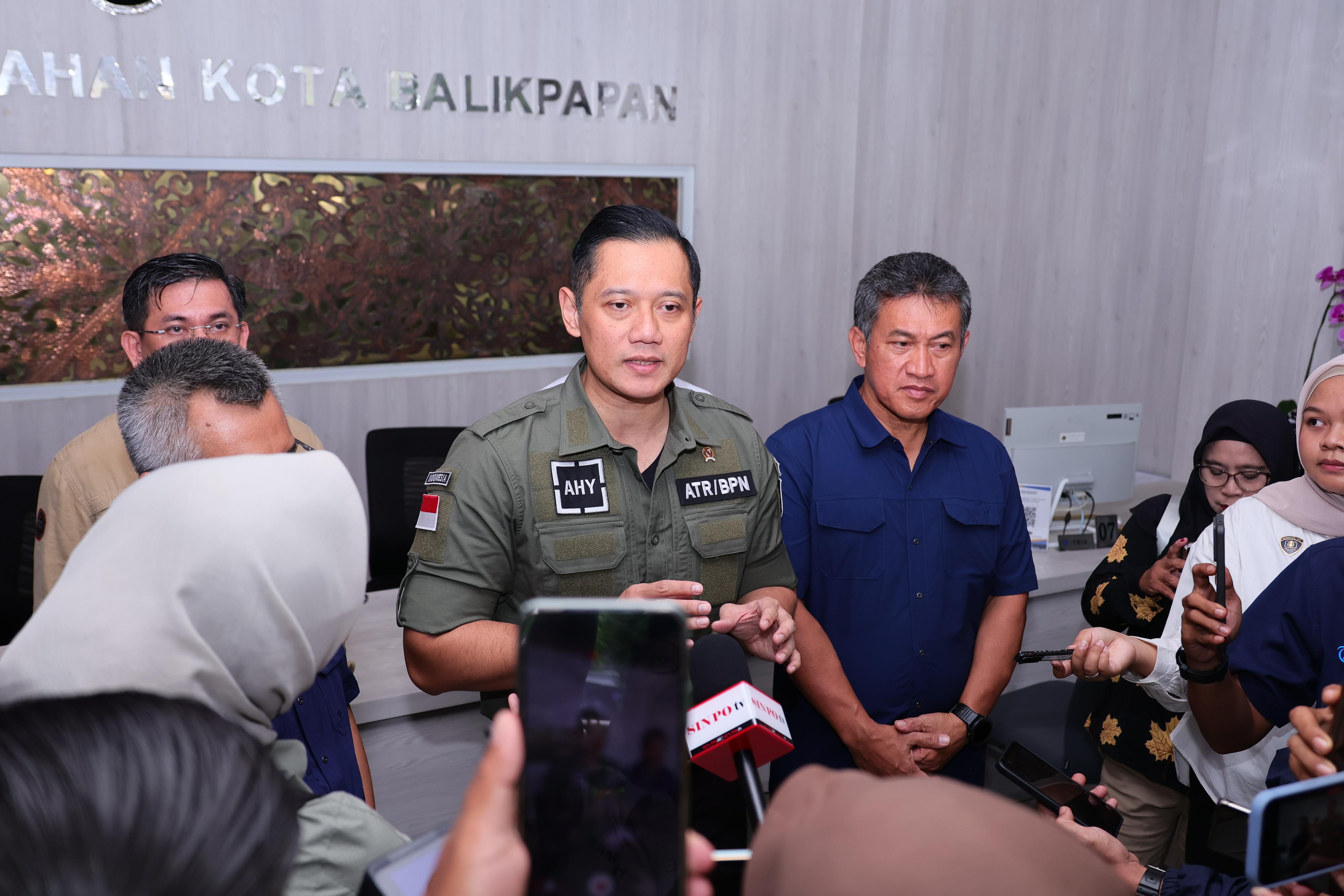 Menteri AHY Tekankan Kepastian Hukum Hak Atas Tanah Akan Tingkatkan Investasi Asing di IKN