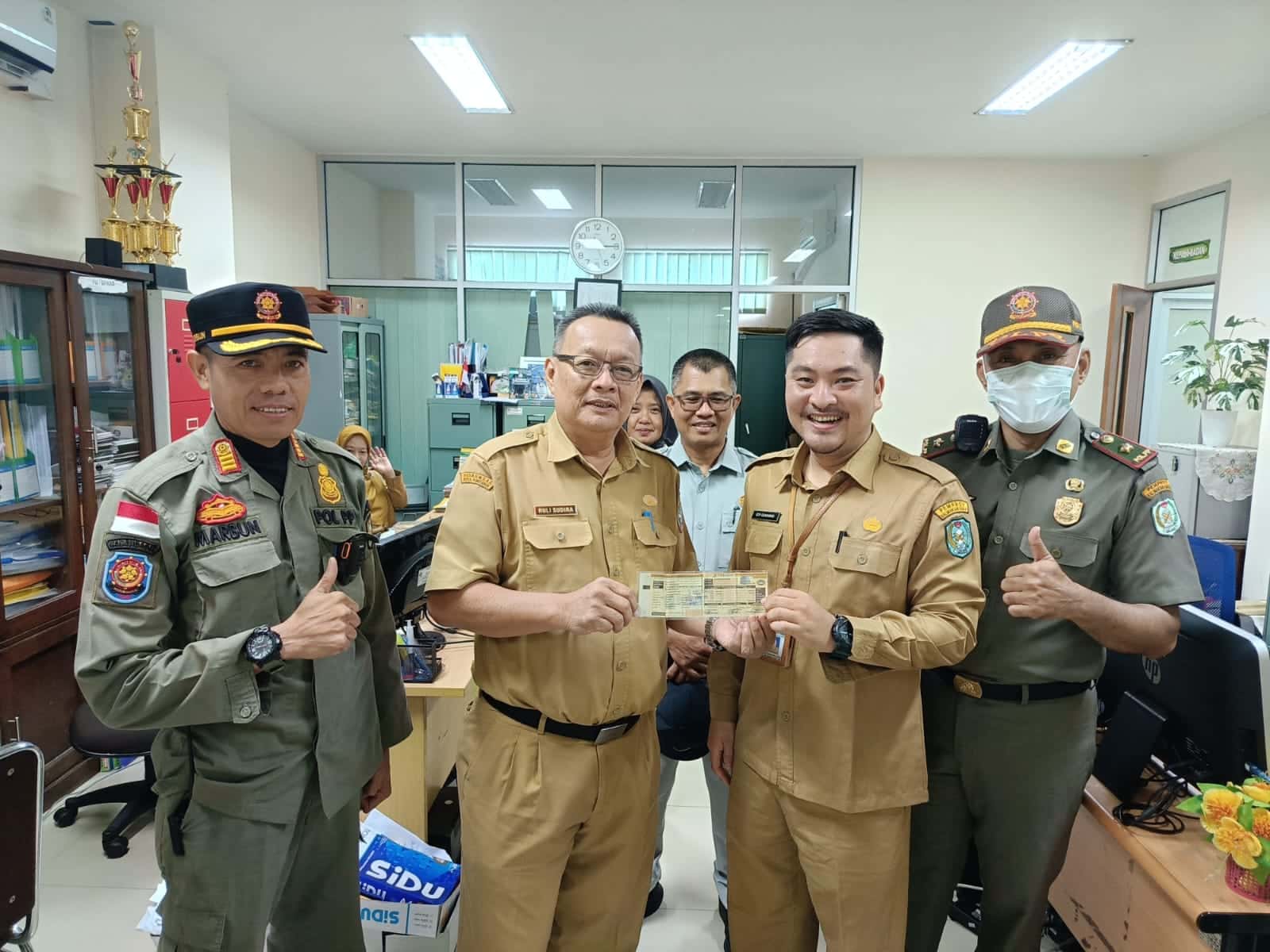 UPT PPD Razia Pajak Kendaraan Bermotor ASN Pemkot Pontianak