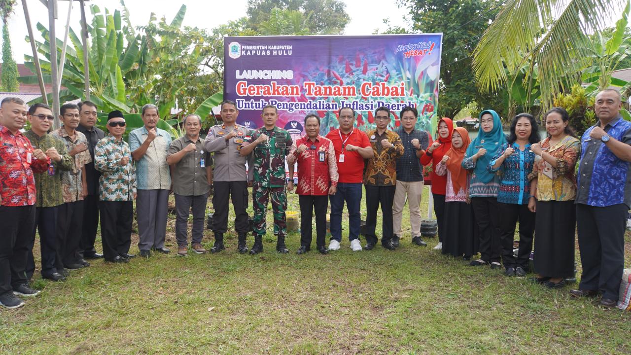 Tekan Inflasi, Dinas Pertanian Perkebunan dan Pangan Kapuas Hulu Luncurkan Program Tanam Cabai