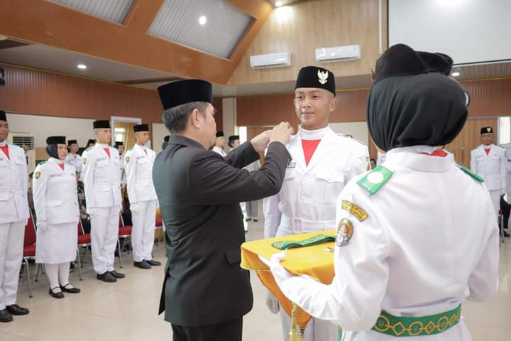 30 Paskibraka Kabupaten Ketapang Resmi Dikukuhkan