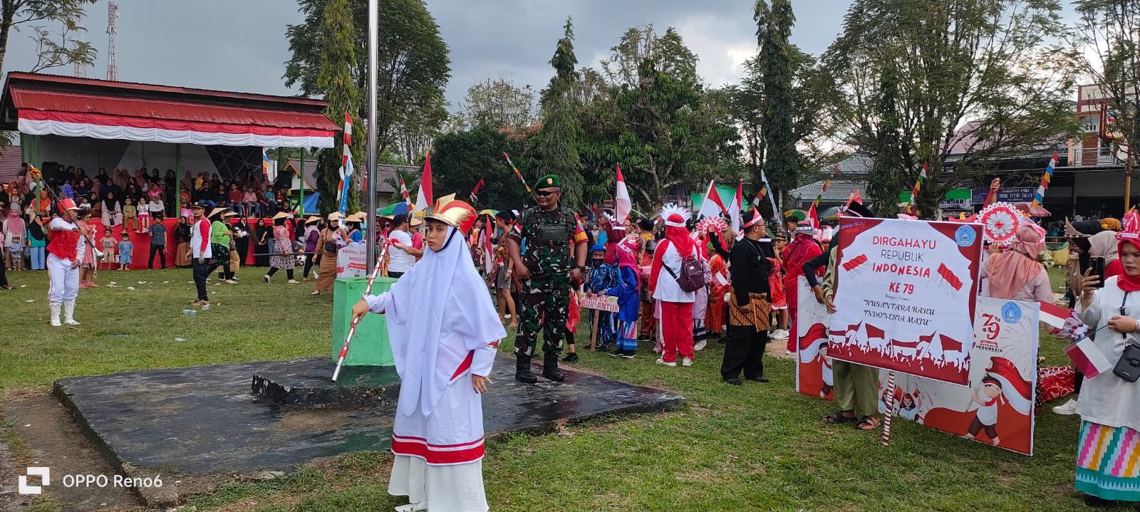 Tambah Semarak, Warga Hulu Gurung Gelar Karnaval di Momen HUT Kemerdekaan