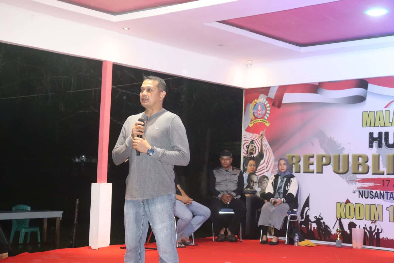 Kodim Putussibau Gelar Malam Syukuran HUT Republik Indonesia ke-79