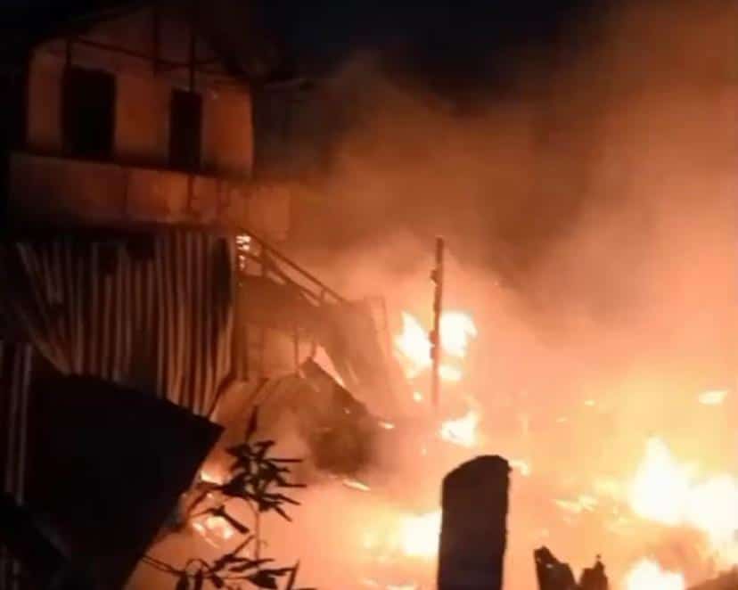 Kebakaran di Tanjung Raya, 5 Orang Meninggal 1 Luka Bakar