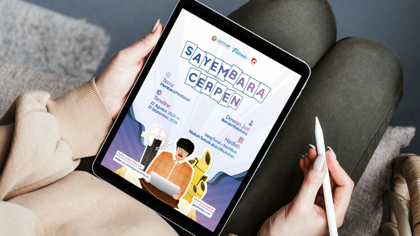 Sayembara Cerpen Ramaikan Bulan Gemar Membaca Pontianak