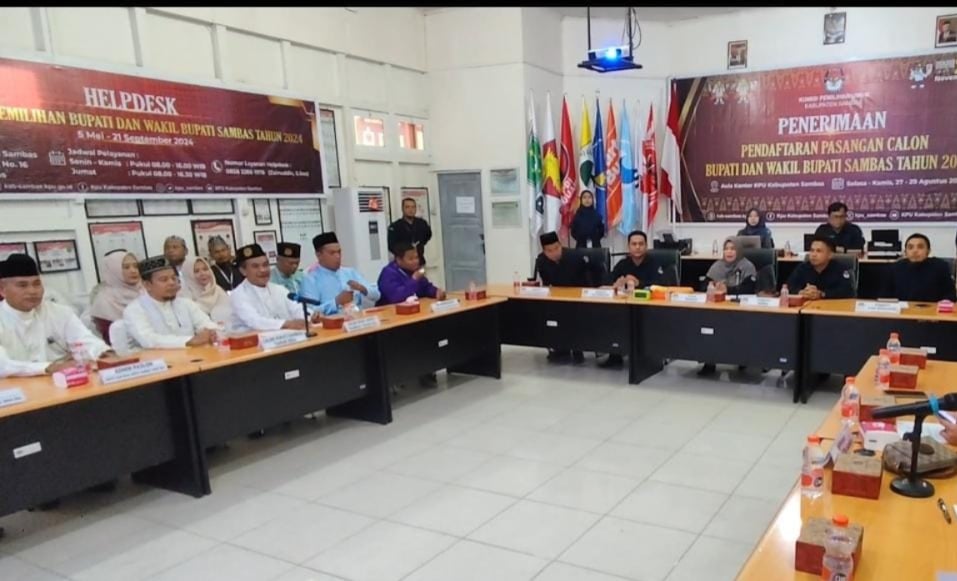 Pasangan Perseorangan Misni-Mariadi Resmi Daftar ke KPU