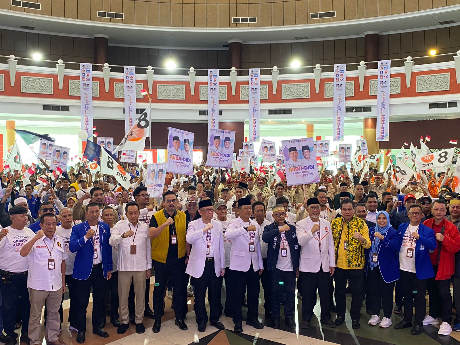 Sutarmidji-Didi Deklarasi Sebelum Daftar ke KPU Kalbar, Ini Janjinya Jika Terpilih Kembali