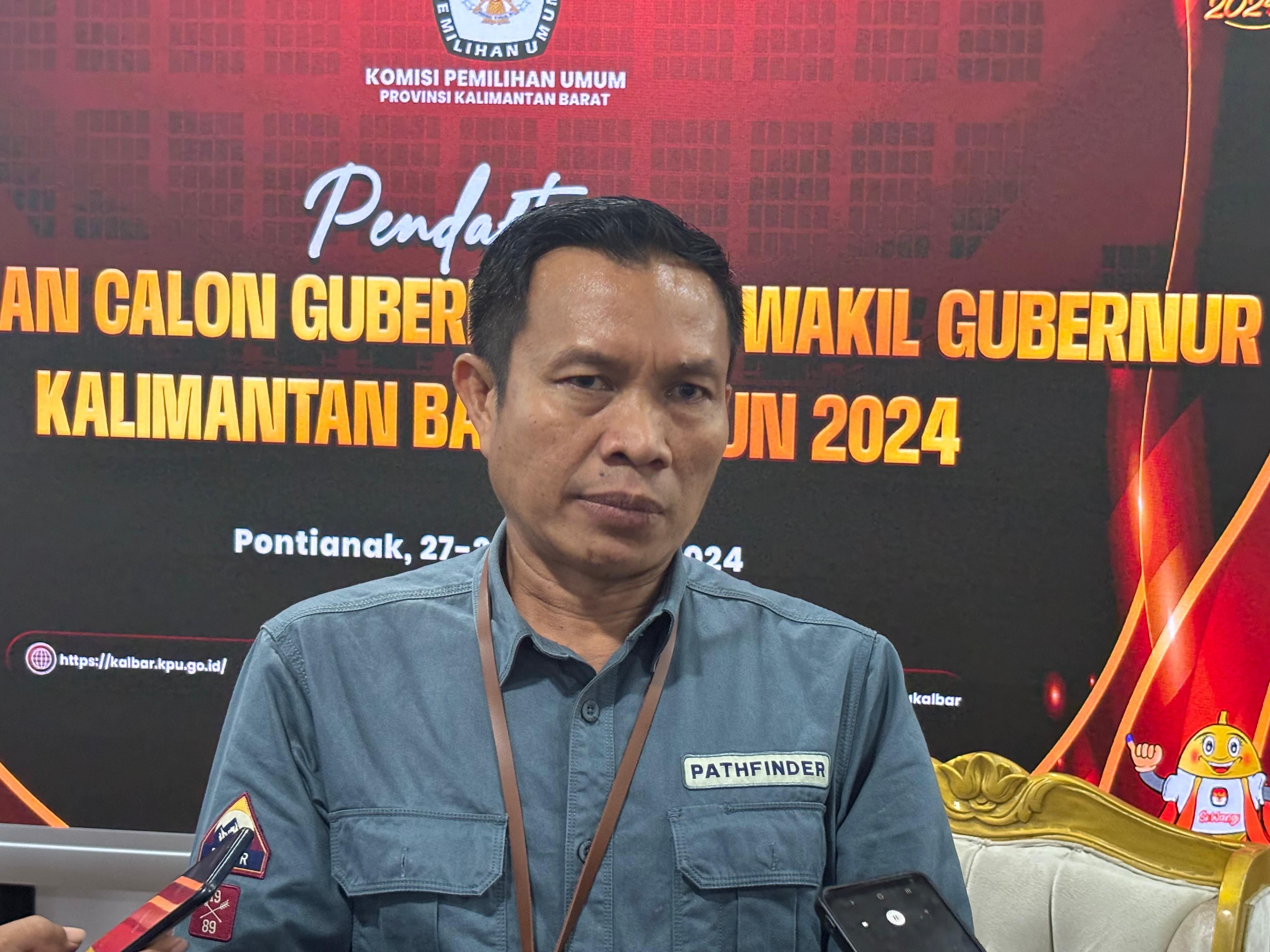 Berikut Tahapan Lanjutan Pasca Pendaftaran Paslon di KPU Kalbar