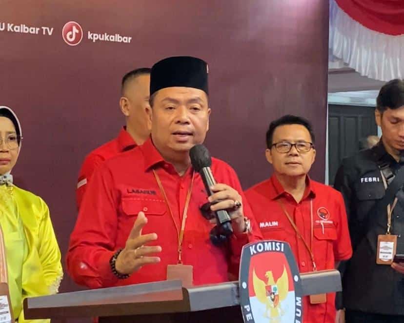 Lasarus Optimis Pasangan NKRI Kunci Kemenangan di Wilayah Perhuluan Kalbar