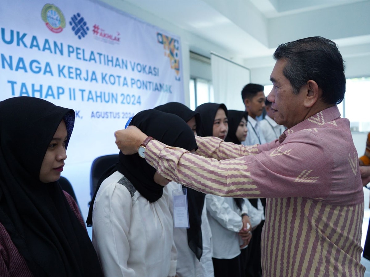 Pelatihan Vokasi: Upaya Pemkot Pontianak Ciptakan Lapangan Kerja Baru dan Kikis Pengangguran
