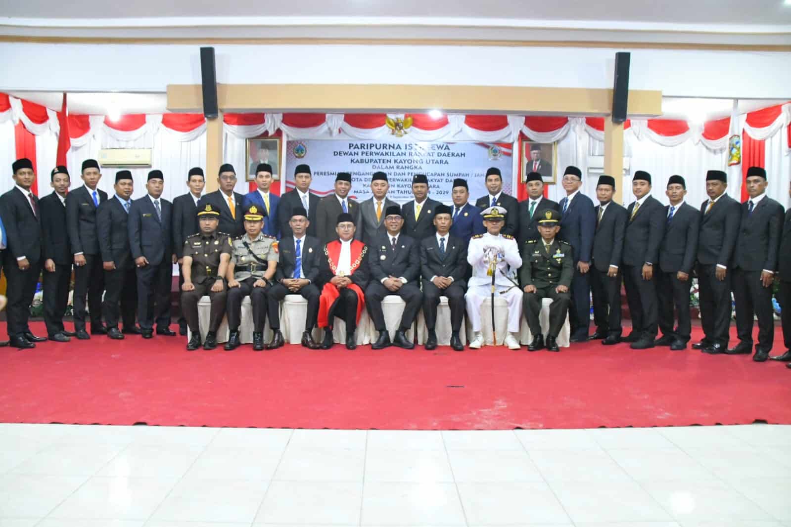 Hari ini, 25 Anggota DPRD Kayong Utara Periode 2024 - 2029 Resmi Dilantik