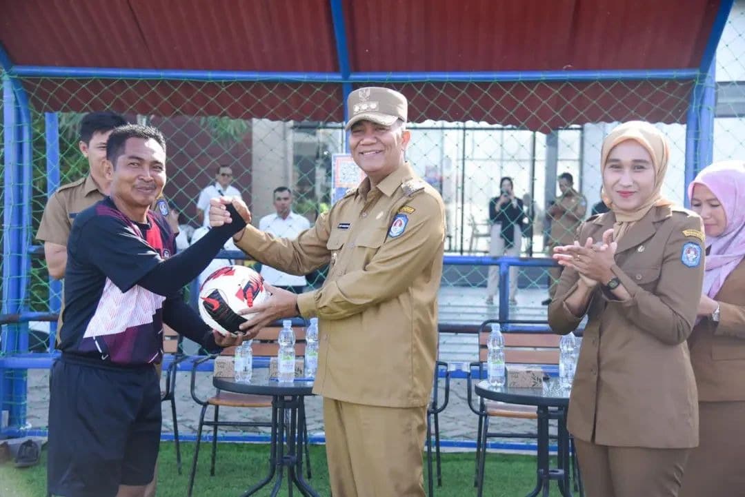 Semarak Haornas 2024, Pemkab Kubu Raya Gelar Kejuaraan Bola dan Bulu Tangkis Antar OPD