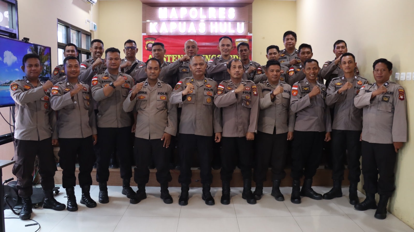 Polres Kapuas Hulu Gelar Asistensi Fungsi SDM 2024