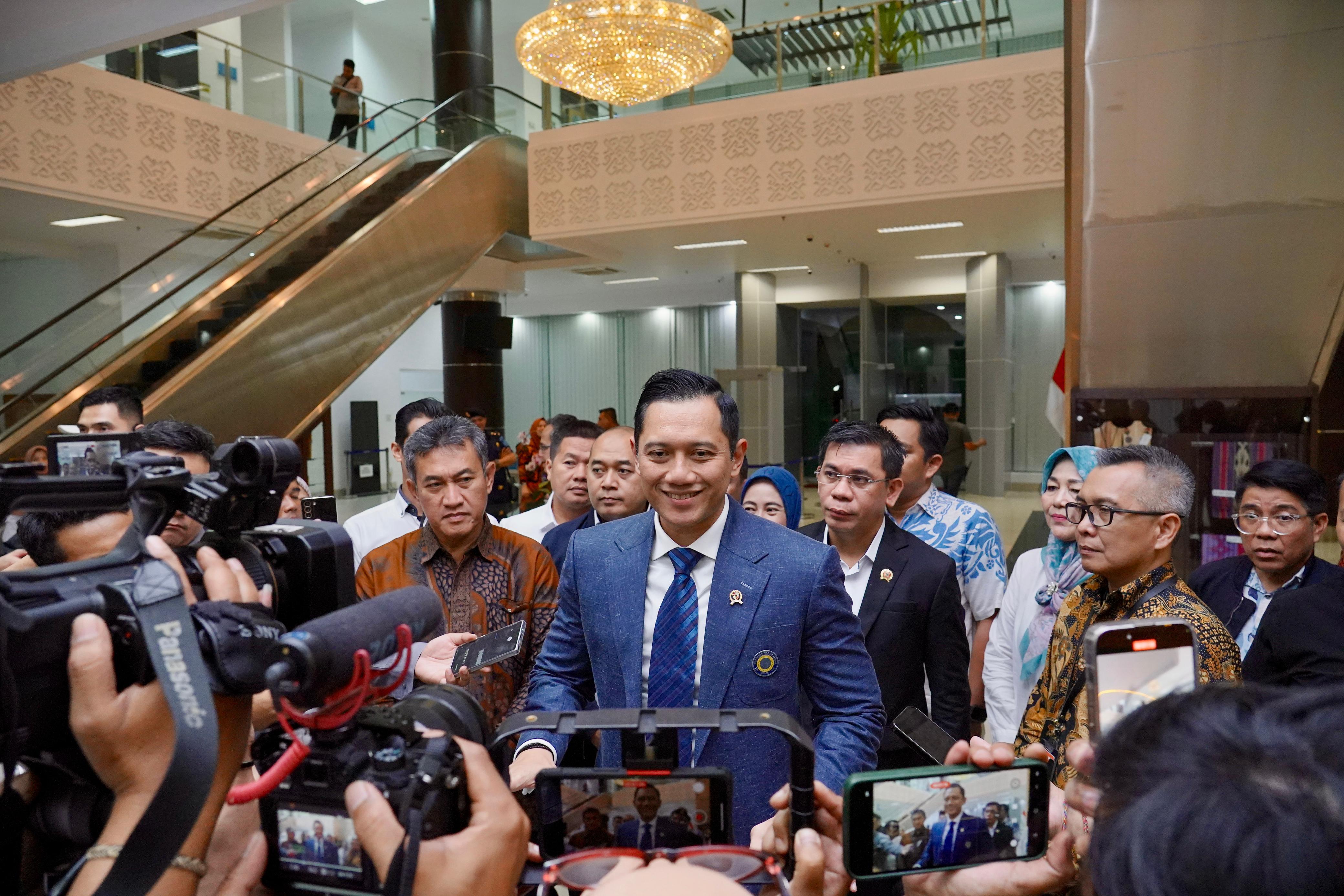 Menteri AHY Komitmen Tuntaskan Program PTSL, Reforma Agraria dan Pemberantasan Mafia Tanah