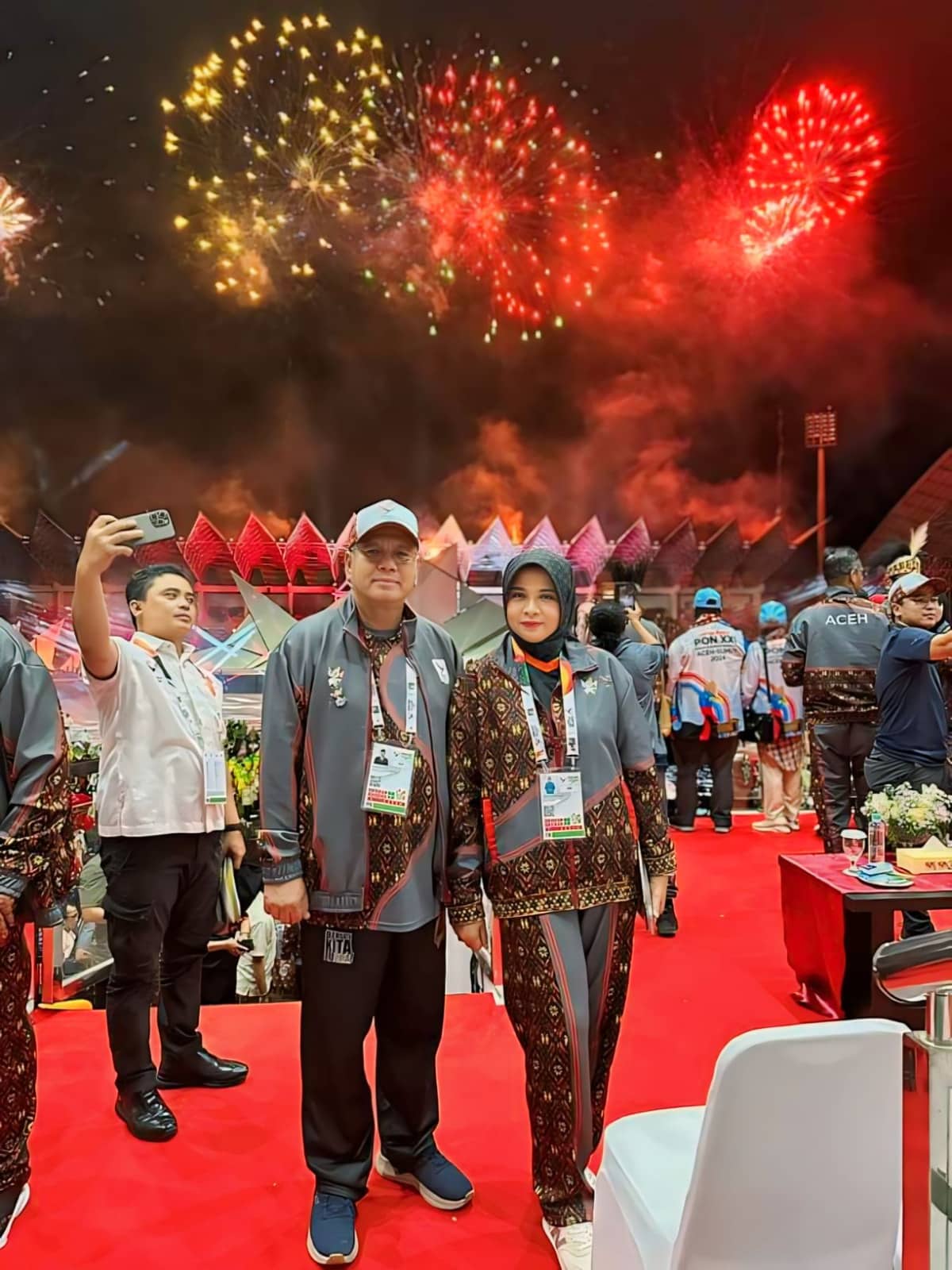 Hadiri Pembukaan PON XXI Aceh: Harisson Ingin Kalbar Jadi Tuan Rumah Kedepannya