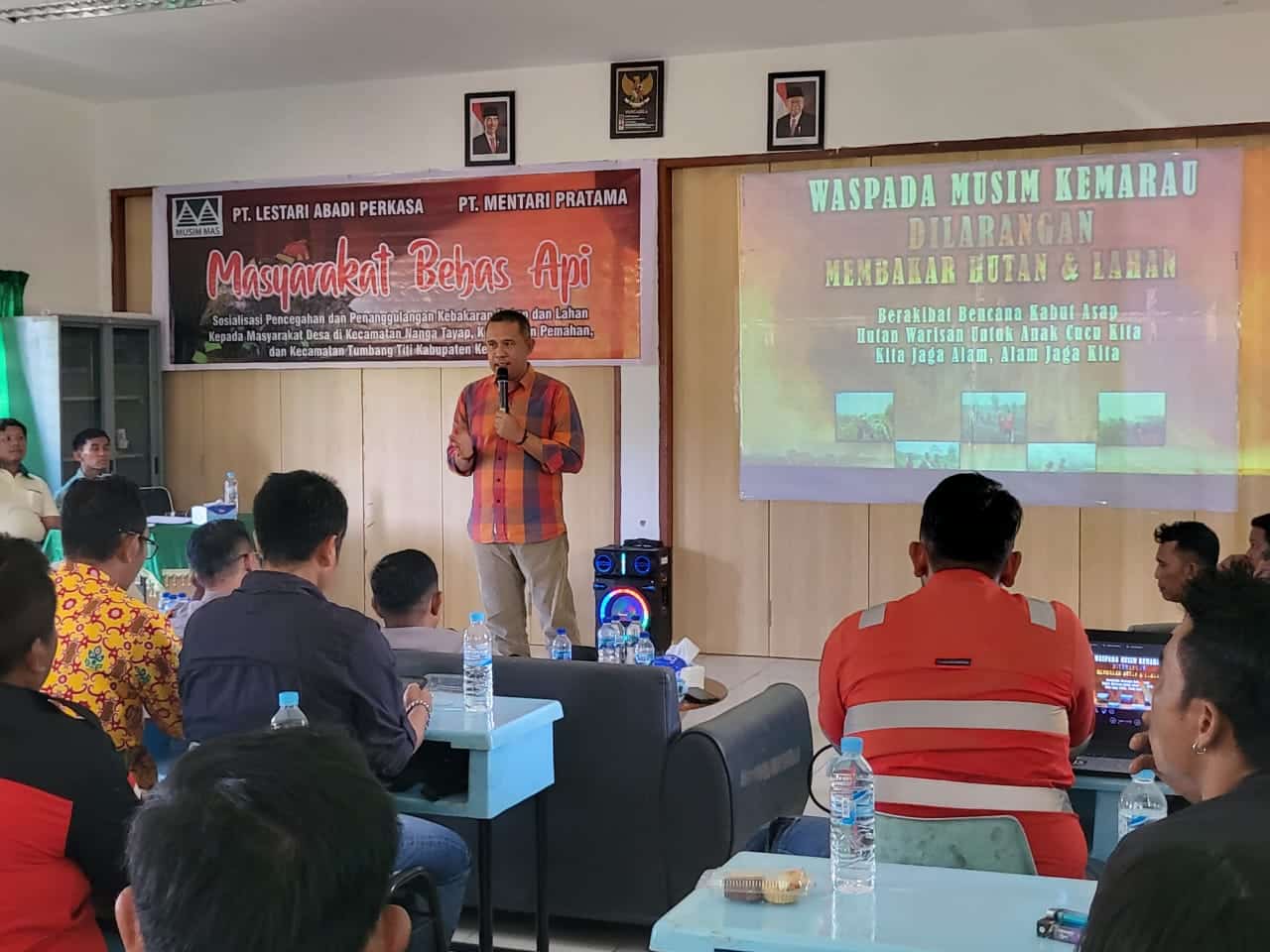 PT LAP dan PT MP Gelar Sosialisasi dan Edukasi dan Cegah Karhutla di Kabupaten Ketapang