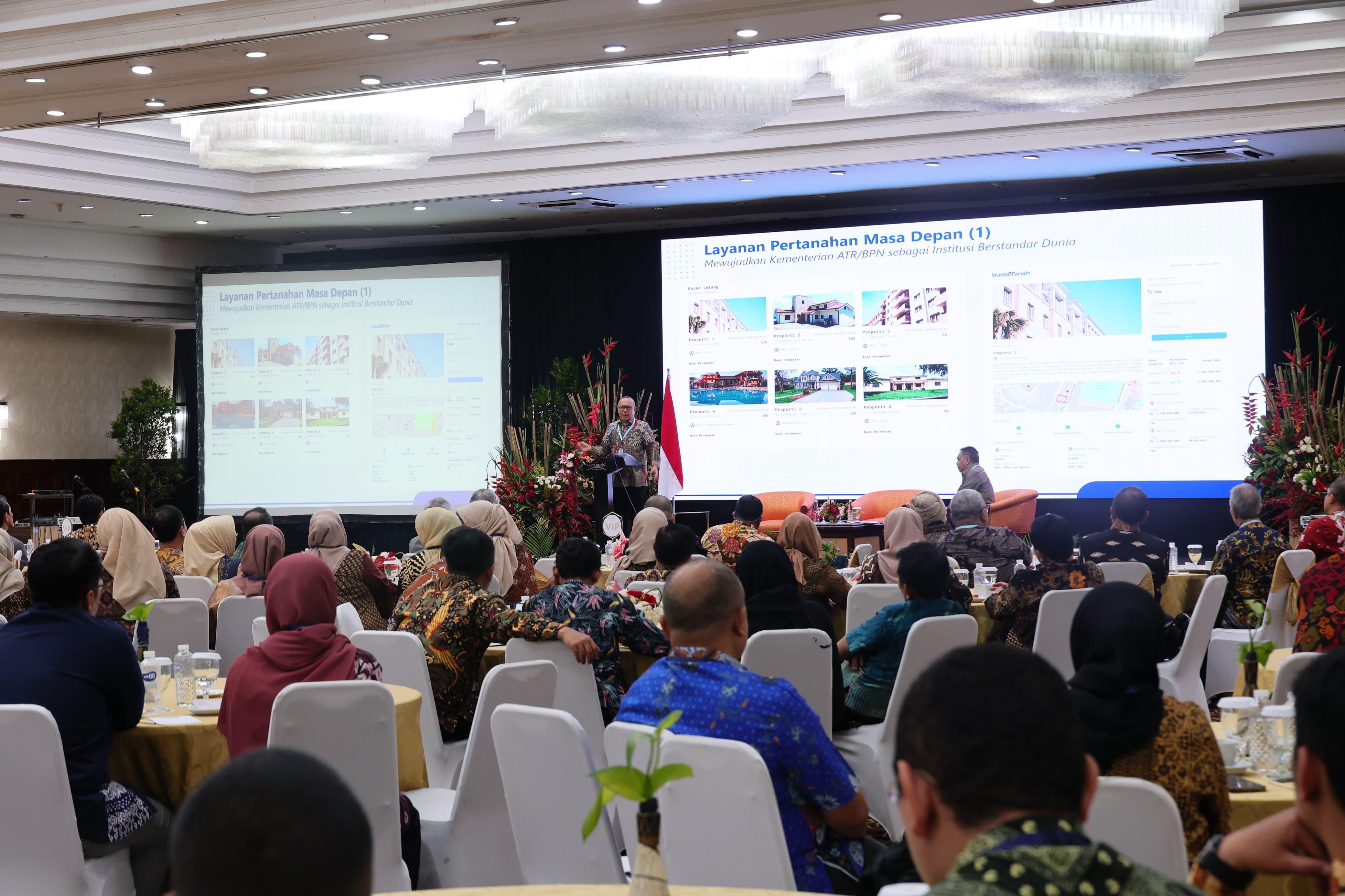 Sekjen Kementerian ATR/BPN Sampaikan Capaian Sertifikat Elektronik