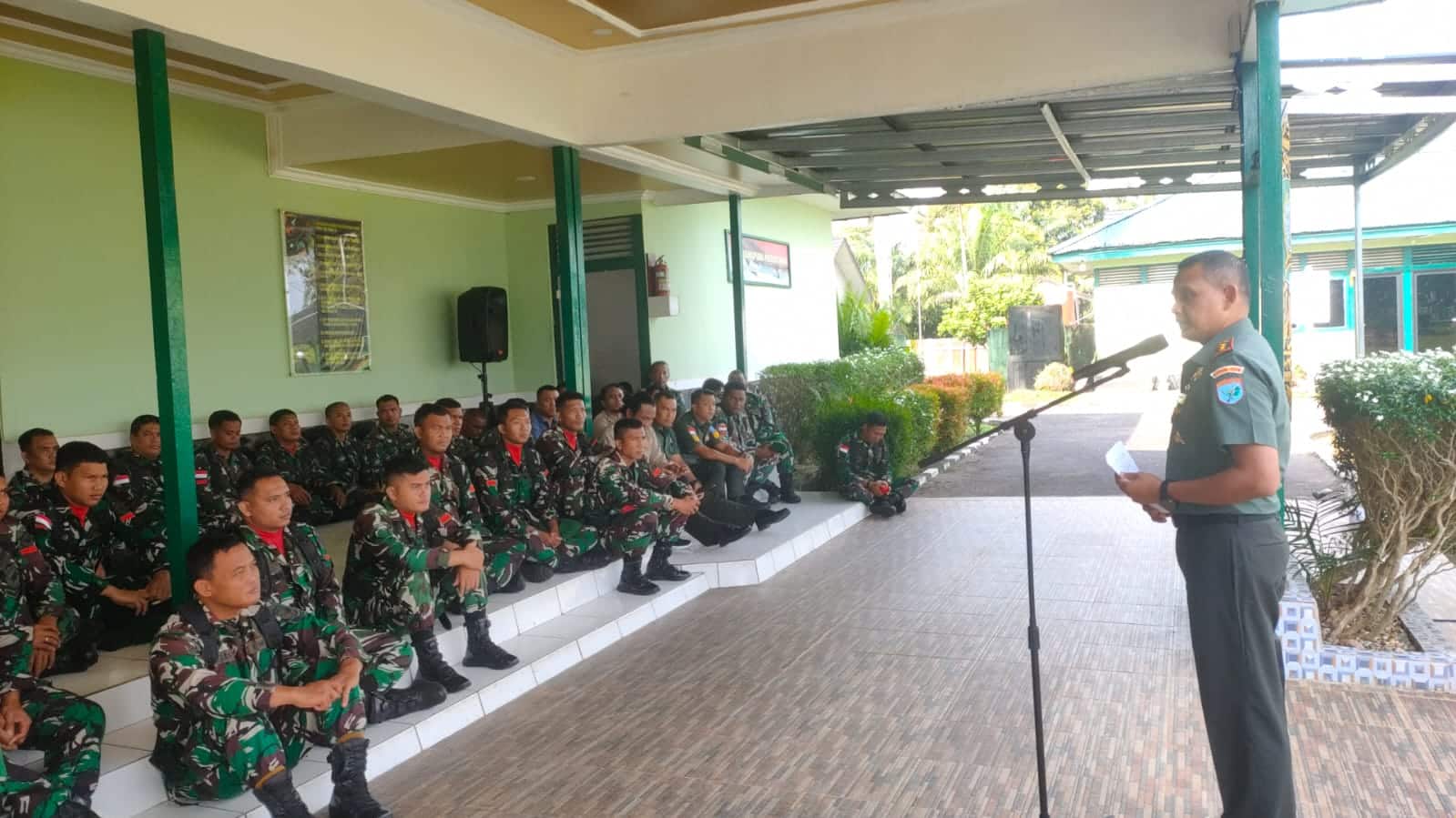 Dandim Putussibau Minta Prajurit Netral di Pilkada dan Hindari Judi Online