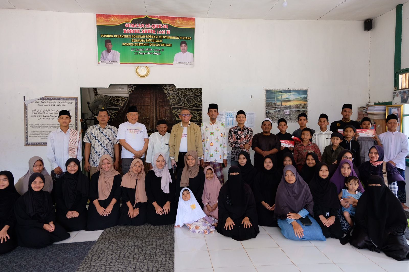 Sutarmidji Banjir Doa dari Santri Ponpes Menyumbung Sintang