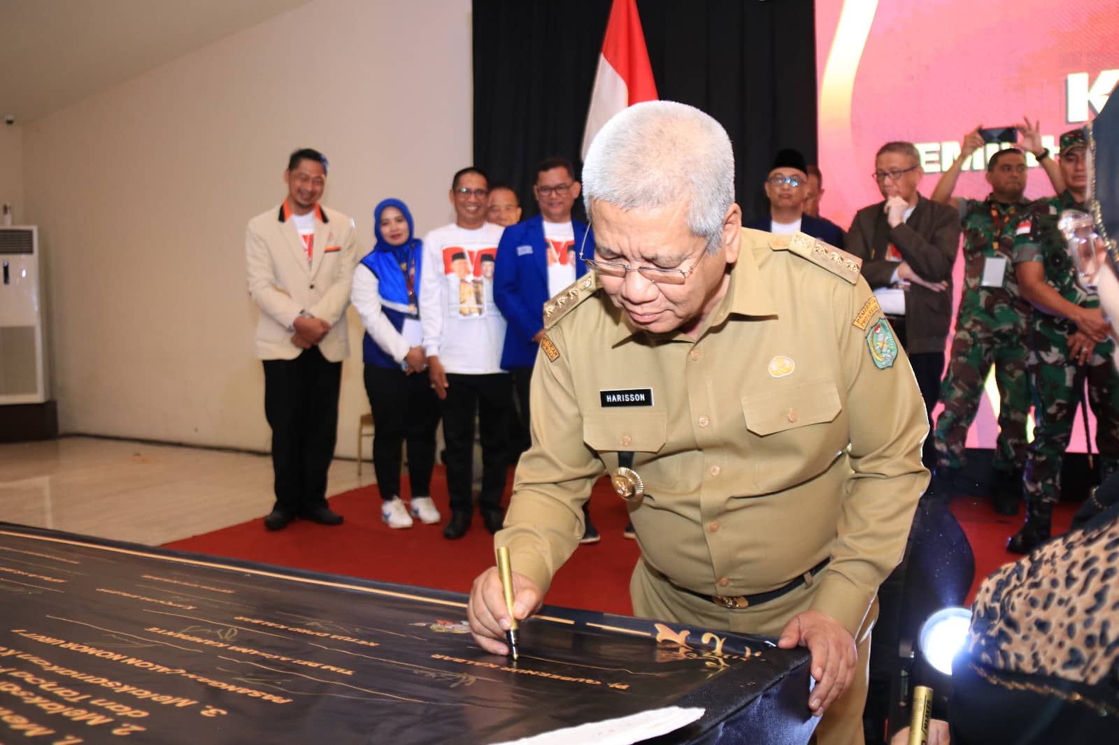 Pj Gubernur Harisson Ajak Semua Pihak Jaga Kondusivitas Pilgub Kalbar 2024