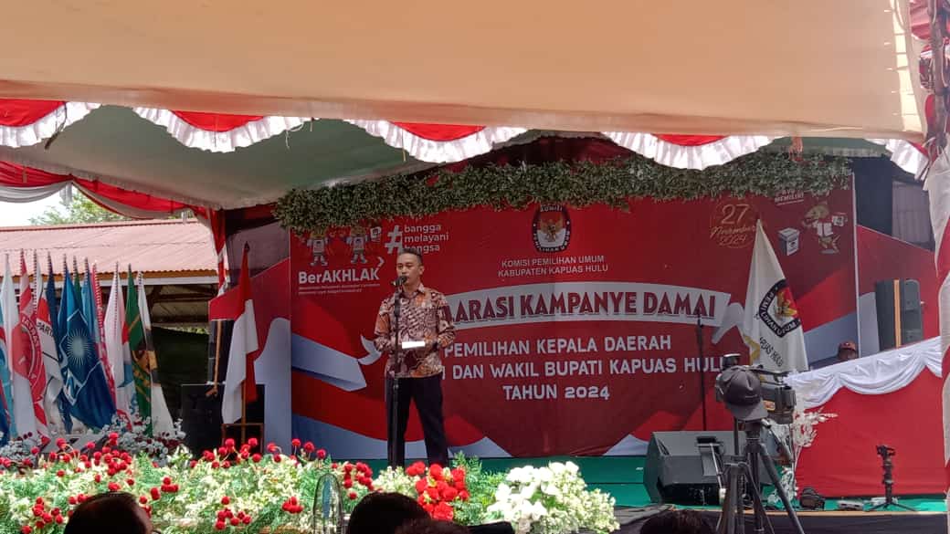Ketua KPU Kapuas Hulu Ajak Paslon  Sampaikan Program Visi Misi dan Adu Gagasan Saat Kampanye