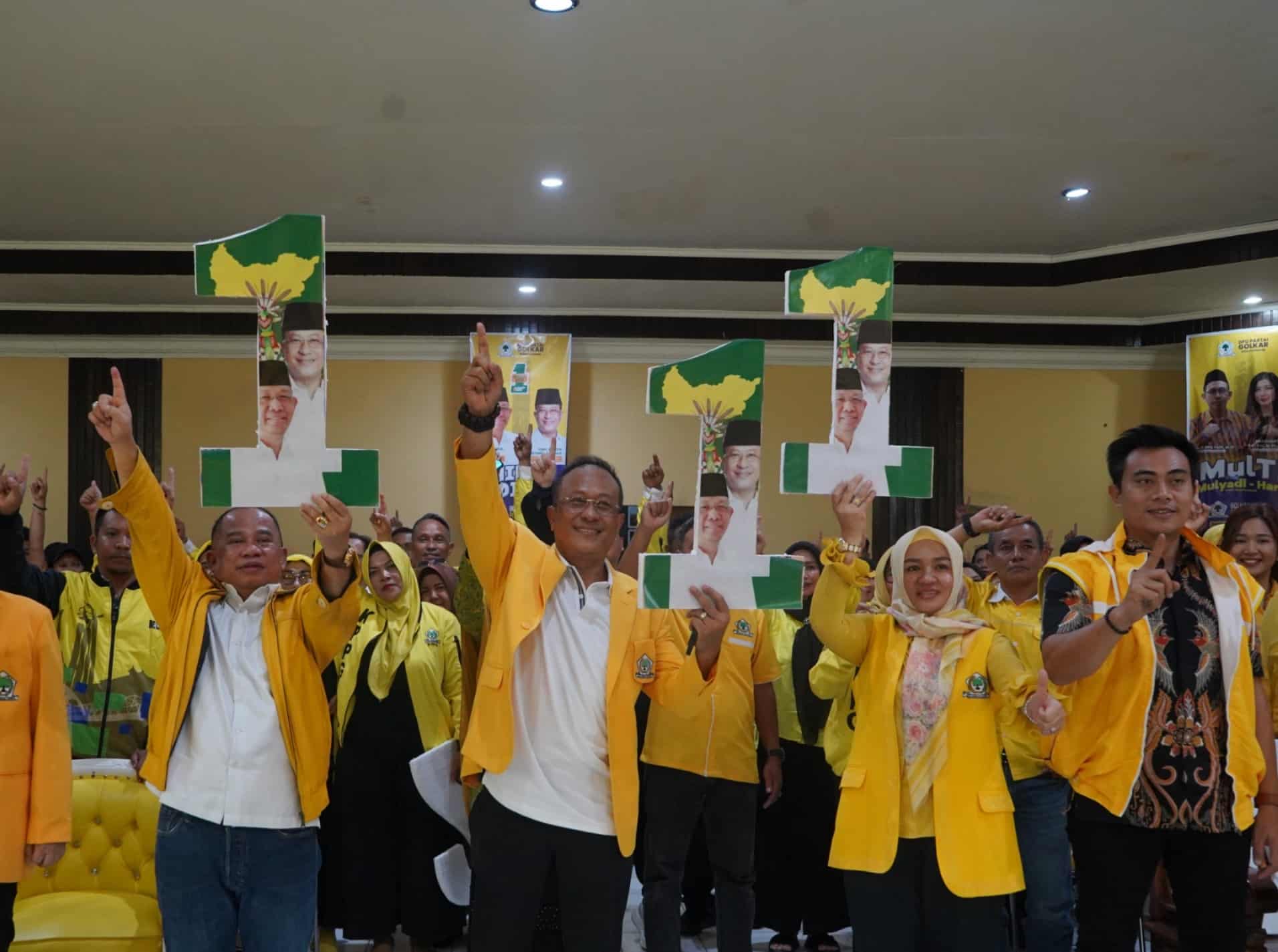 Gelar Rapimda, Golkar Kota Pontianak Mantap Menangkan Midji-Didi di Pilgub Kalbar