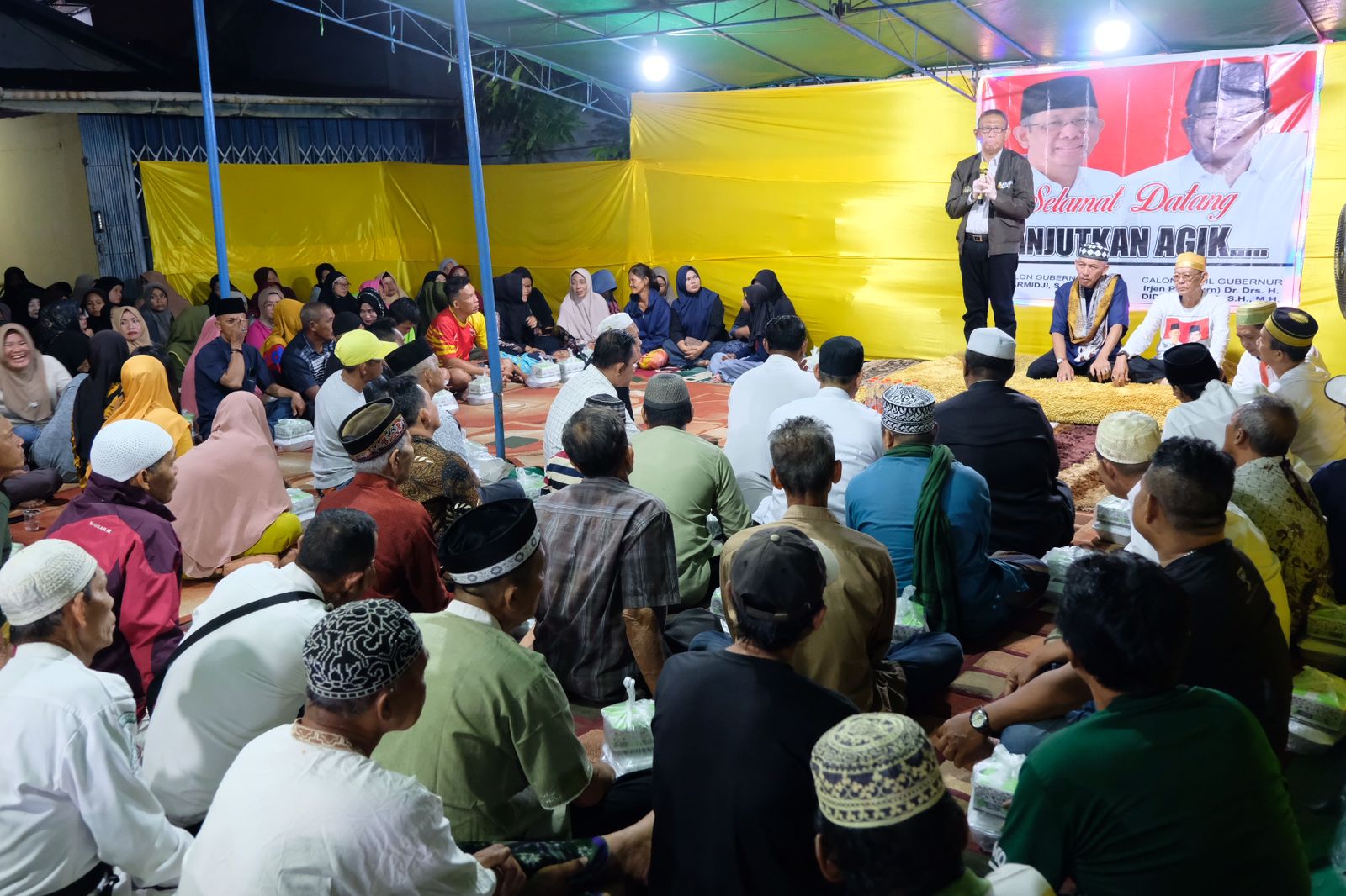 Hari Pertama Kampanye, Midji Tancap Gas ke Mempawah