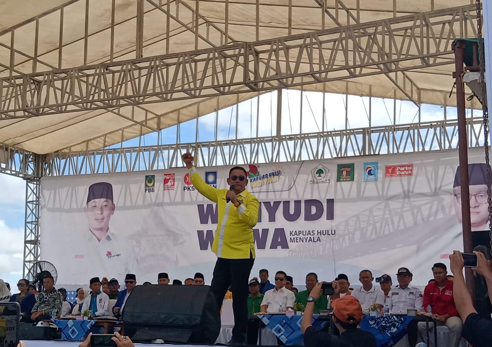 Ketua Tim Pemenangan Koalisi Menyala Luruskan Tentang Program Pembangunan Listrik di Kapuas Hulu
