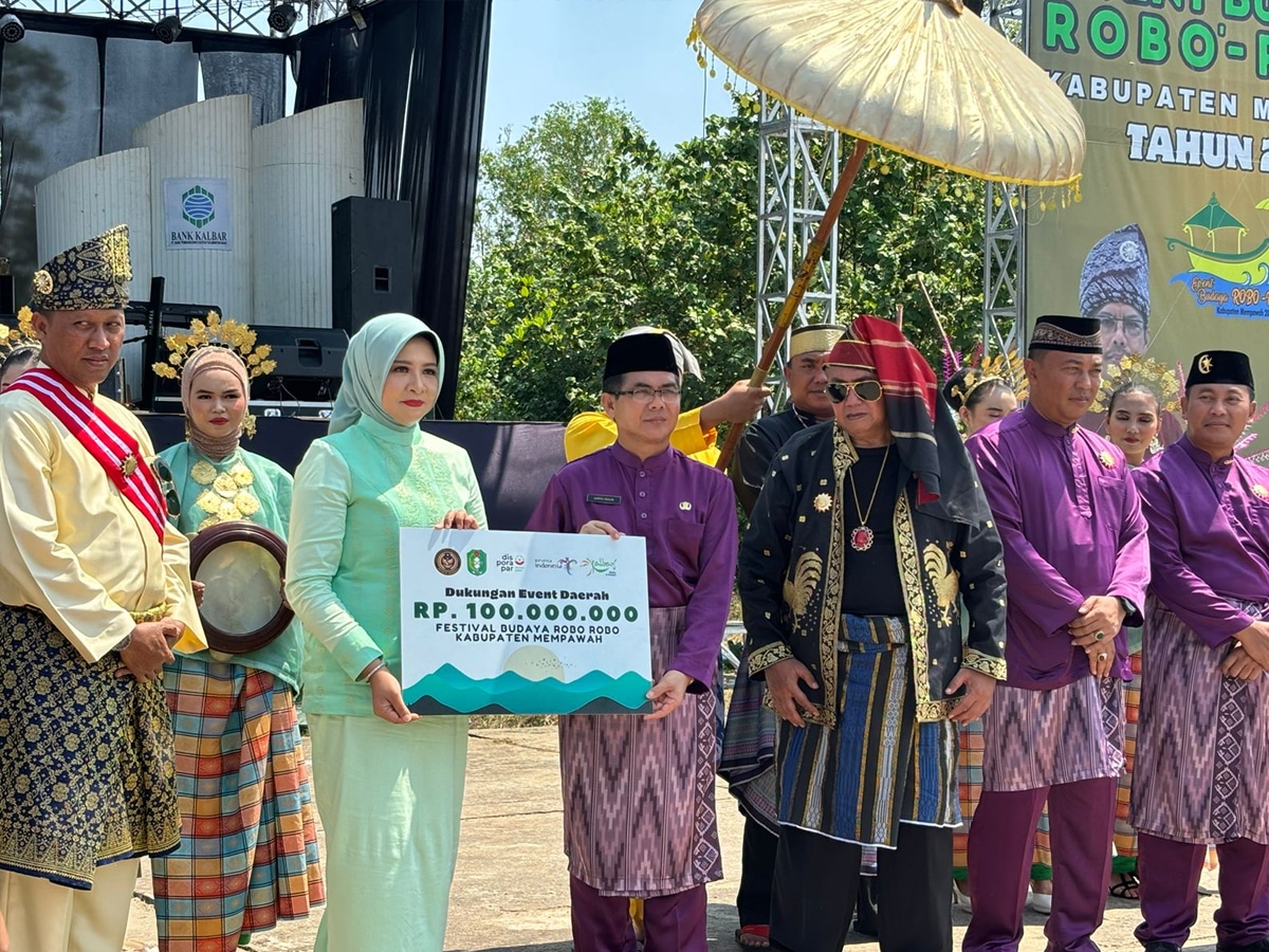 Disporapar Kalbar Kucurkan Rp300 Juta untuk Dukung Tiga Event Budaya Masuk Kalender Event Nusantara