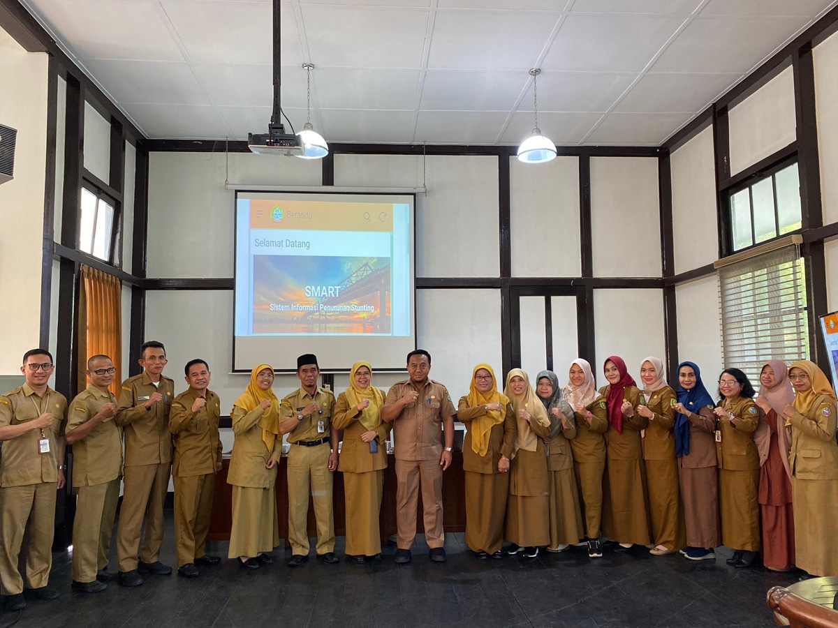 Pemkab Sambas Studi Tiru Keberhasilan Pontianak dalam Menurunkan Angka Stunting