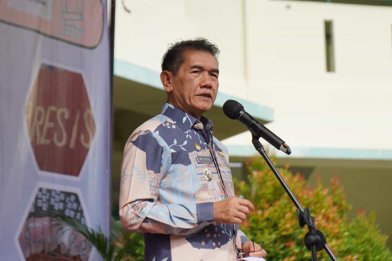 Pj Wali Kota Buka Gebyar Presisi dan Gelar Karya P5 di SMPN 2 Pontianak