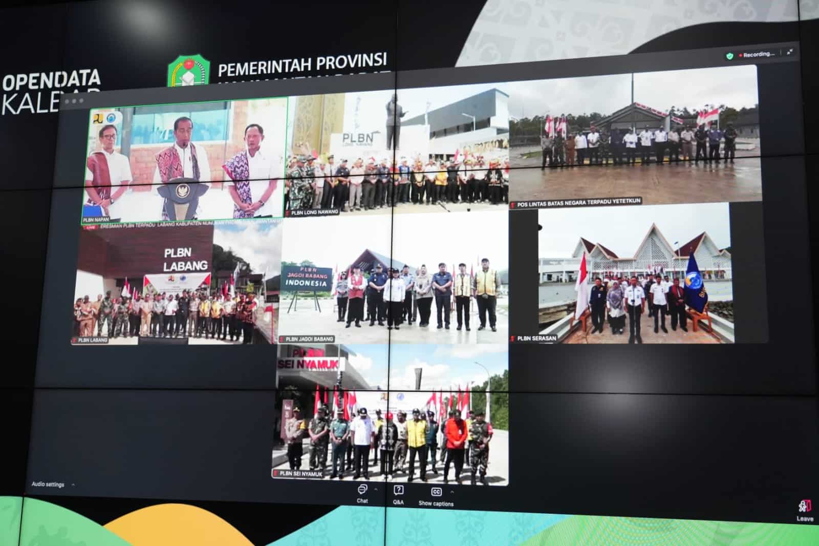 Presiden Jokowi Resmikan PLBN Jagoi Babang Kabupaten Bengkayang