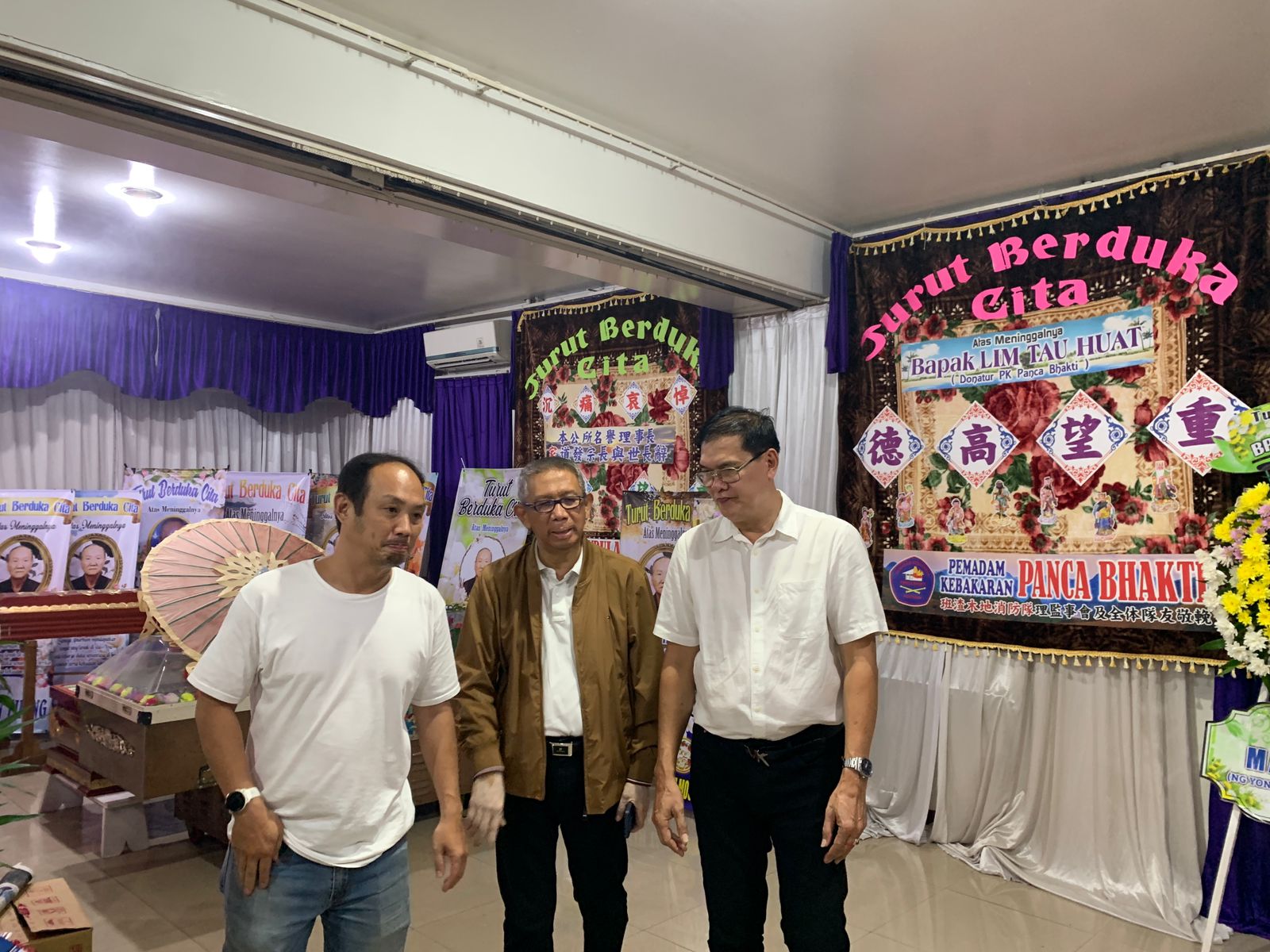 Sutarmidji Sampaikan Duka Mendalam Atas Meninggalnya Tokoh Tionghoa Lim Tau Huat