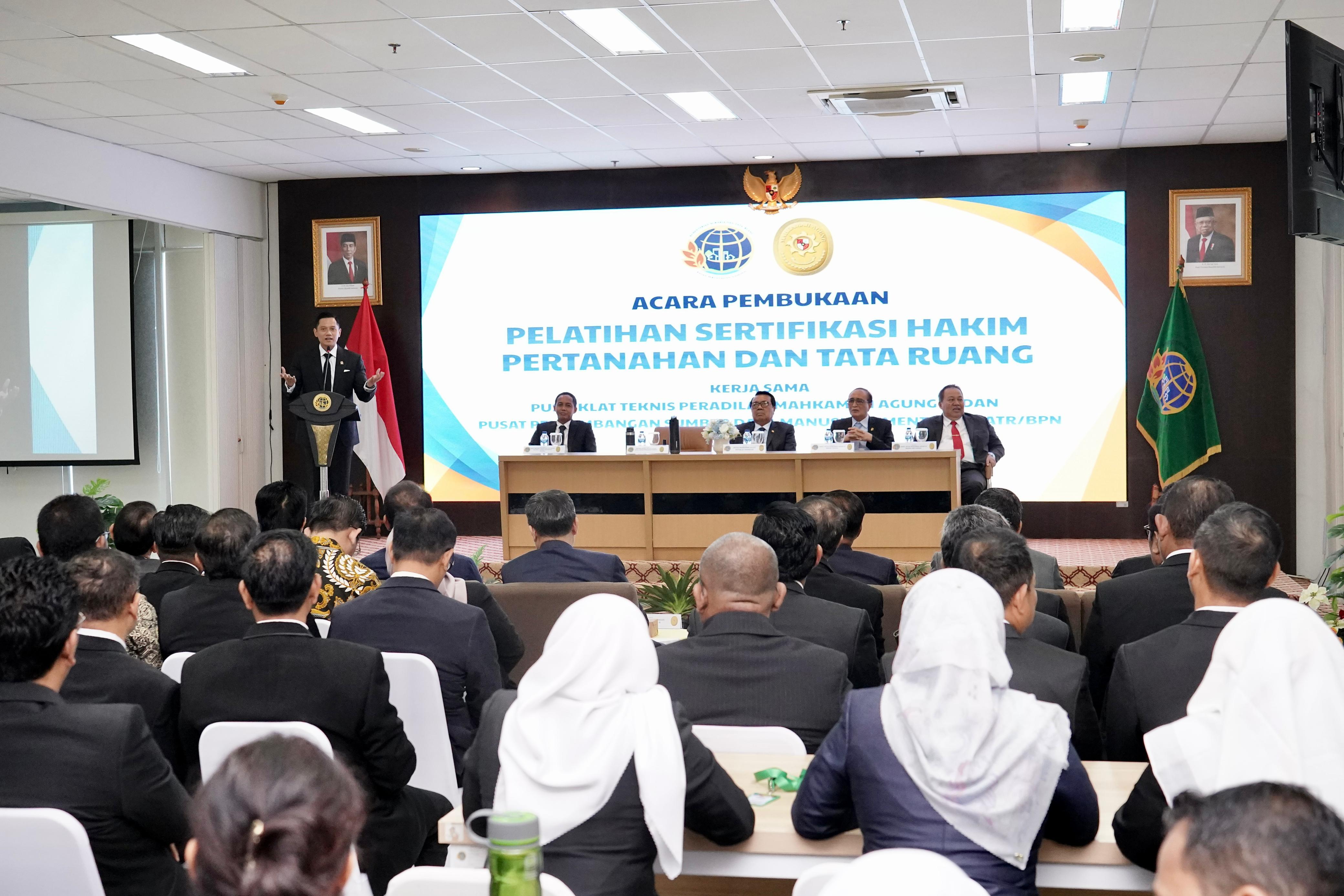 Menteri AHY Tekankan Pentingnya Kolaborasi untuk Hadirkan Keadilan bagi Masyarakat