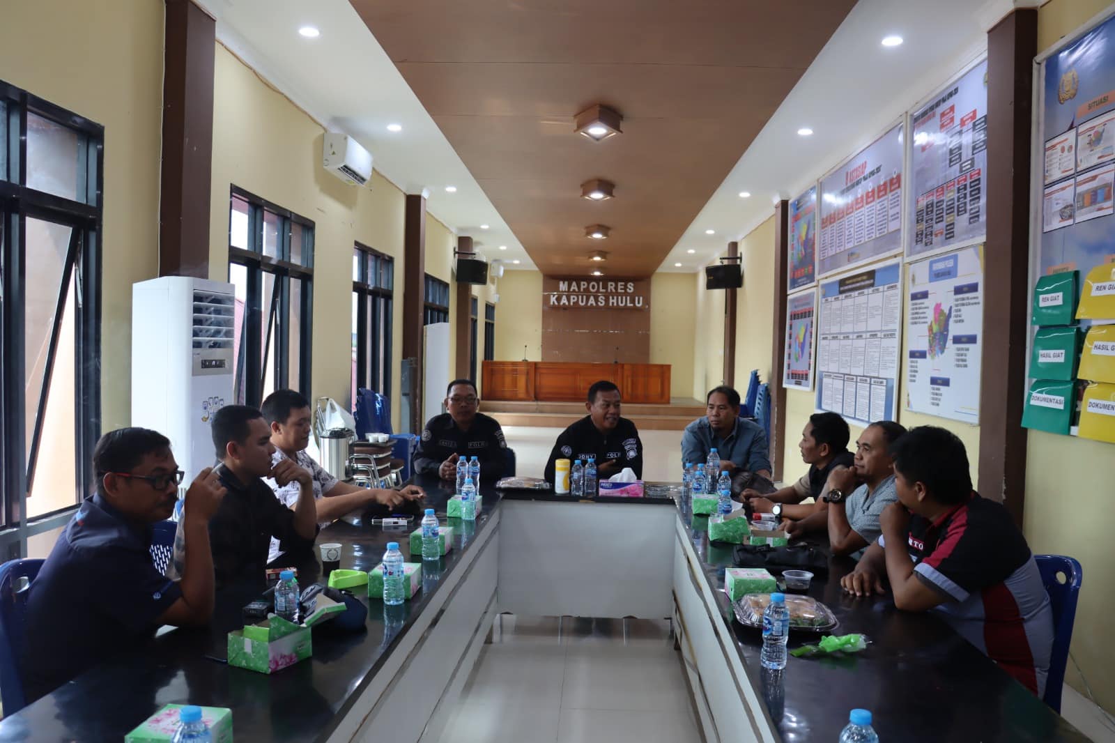 Gelar Coffee Morning, Kasi Humas Polres Kapuas Hulu Harap Pers Sampaikan Berita yang Akurat dan Sejuk