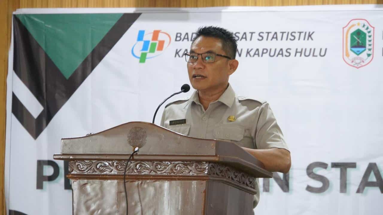Pjs Bupati Kapuas Hulu Buka Kegiatan Pembinaan Statistik Sektoral