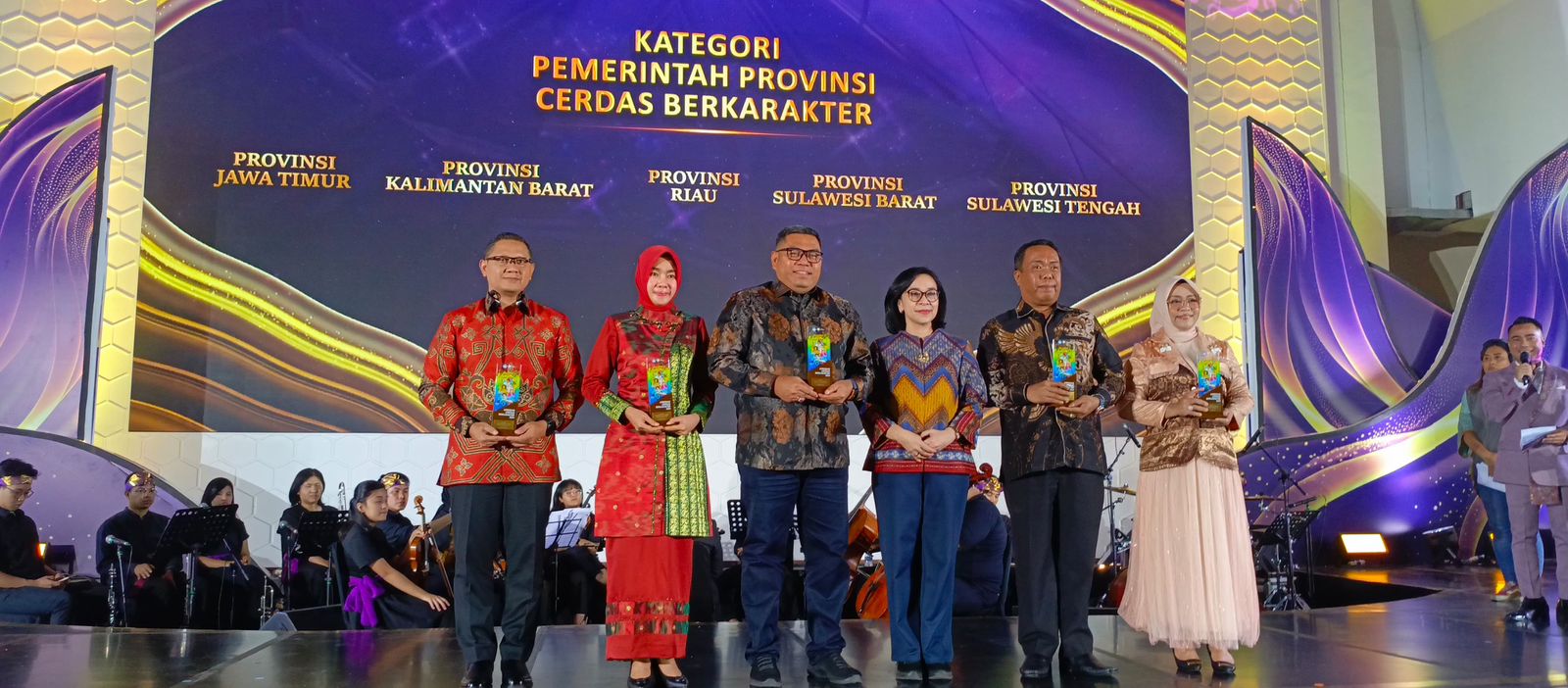 Kalbar Duduki Peringkat Dua Nasional Pemprov Cerdas Berkarakter Tahun 2024